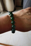 映和 冰坑老料和田玉手串碧玉手链珠子闺蜜手链情侣玉手串男女款 单颗珠子12MM+精美包装 实拍图