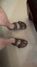 BIRKENSTOCK勃肯德国进口男女款经典舒适软木Arizona双扣拖鞋 男款灰色 42 实拍图