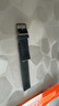 KMaxAI适用小米手表Watch S4/S4 Sport液态硅胶表带 S1/S2/S3 Pro手表带 Color运动版透气替换表链 黑色 实拍图