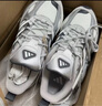 adidas明星同款下班鞋SHADOW FEVER缓震防滑厚底老爹鞋阿迪达斯   浅灰/深灰/晶白   35.5 实拍图