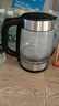 美的（Midea）电水壶热水壶电热水壶高硼硅玻璃1.7L大容量1800W透明暖水壶自动断电MK-SHJ1722 实拍图
