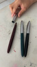 DUKE 上海英雄总厂钢笔老款329怀旧复古暗尖箭标挤捏吸墨钢笔男女中小学生书写练字办公钢笔刻字定制 329-2随机色（3支装） 0.5mm 实拍图