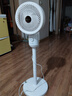 金正（NINTAUS）空气循环扇电风扇落地扇家用直流变频大广角大风量轻音卧室柔风节能台地两用可拆洗 皓月白电子按键遥控直流电机 实拍图