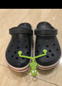 卡骆驰crocs洞洞鞋贝雅卡骆班轻便耐磨一脚蹬休闲鞋|205089 深蓝/辣椒红-4CC 45 (290mm) 实拍图