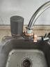 美的（Midea）净水器水龙头过滤器家用自来水滤水器直饮前置过滤器厨房卫生间通用除水垢除余氯双出水可清洗滤芯 一机三芯【两年免换滤芯】 实拍图