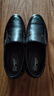 强人商务休闲鞋男套脚款头层牛皮透气轻便男士皮鞋 Q3DXA351027 黑色 41码 实拍图