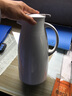JEKO&JEKO保温壶家用热水瓶暖水壶大容量宿舍开水瓶玻璃内胆 1.9L浅灰色 实拍图