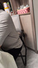 点萤 电脑椅子弓形椅办公椅久坐舒服座椅宿舍椅子靠背椅DNY-84pro 【升级防倾底角】黑框灰网 实拍图