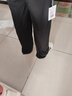 婧麒（JOYNCLEON）孕妇裤夏季阔腿裤女小个子外穿垂感冰丝休闲裤女 黑 XL Jyk176499 实拍图