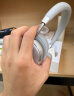 唐麦H5【-54db降噪】 蓝牙耳机头戴式主动降噪无线音乐电竞游戏运动隔音适用苹果华为小米手机礼物银色 实拍图