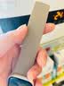MSSM适用苹果手表表带apple watch S12/S11硅胶磁吸表带iwatch Ultra4/s10/se3荔枝纹运动表带 奶茶色 实拍图