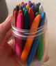 晨光（M&G）文具儿童不脏手双头塑料蜡笔24色蜡笔画笔幼儿易握不易断绘画彩笔生日礼物AGMX4232 实拍图