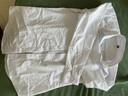 啄木鸟（TUCANO）衬衫男士莫代尔长袖衬衣商务休闲时尚百搭韩版上衣男装 白色B M 实拍图