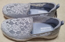 斯凯奇（Skechers）单鞋女鞋夏季蕾丝网面透气凉鞋软底健步鞋平底百搭休闲鞋896020 实拍图