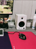 漫步者（EDIFIER）MR4 有源监听2.0音箱  HIFI音质 多媒体电脑电视音响 桌面音响 白色 实拍图