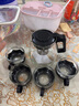 【京东物流】茶壶套装大容量玻璃茶杯带滤网耐高温茶具 1000ml壶+4只莲花杯 实拍图