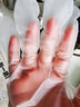 双枪（Suncha）一次性手套独立包装食品级专用手套加厚小包装家用pe成人款100只 实拍图
