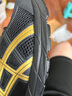 亚瑟士ASICS男子缓震透气跑鞋 GEL-CONTEND 4 黑色/金色 43.5  实拍图