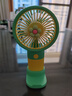 手持小风扇桌面风扇卡通迷你电风扇usb充电式电动便携式随身 花朵风扇【颜色随机款】 实拍图