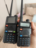 宝锋（BAOFENG）UV-5R系列 对讲机BF-5RH/M 破码版一键对频UV六段多频段航空频接收大功率远距离商业户外自驾手台 实拍图