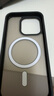 挚卫士【肤感磁吸】适用苹果15Pro手机壳iPhone15Pro保护套磁吸无线充电超薄防摔亲肤磨砂半透 午夜黑 实拍图