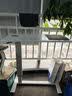 小匠材床边桌可移动折叠升降桌卧室宿舍书桌办公电脑桌子白色80*40 实拍图