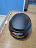 Andes HELMET3c认证电动摩托车头盔男四季女士夏季头盔安全帽四季通用夏天半盔 哑黑黑茶短【升级3C款】 均码 实拍图