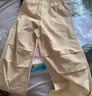 森马[防晒 UPF50+]休闲裤女质感长裤夏季阔腿伞兵裤109324127011 实拍图