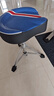奥德斯克（AODSK）DP-S8W马鞍式鼓凳可升降旋转架子鼓爵士鼓演出练习加厚凳子蓝白色 实拍图