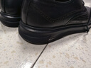 百丽情人节礼物男鞋商场同款牛皮革商务休闲皮鞋7GM01 黑色-打孔 40 实拍图