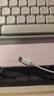毕亚兹 以太网转换器 Type-C转RJ45网口 USB-C转有线百兆网卡 免驱动转网口 网线转接器头 实拍图
