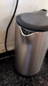 美的（Midea）电热水壶家用1.7L大容量烧水壶双钢防烫防干烧煮水壶316不锈钢内胆电水壶泡茶壶 国家补贴PJ17A01 实拍图