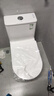 九牧（JOMOO）马桶 双旋强冲易洁无棱坐便器 防臭大管径抗菌釉面家用马桶11322 无棱九级暴风冲-脲醛抗菌11322KB 305/300mm 实拍图