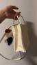 CHARLES&KEITH纯色褶皱磁吸手提斜挎托特包包女包生日礼物CK2-30782347 Cream奶白色 S 实拍图