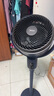 美的（Midea）【变频轻音】空气循环扇家用遥控电风扇四季净化扇轻音落地扇99%抑菌桌面小风扇大风力风扇GDG24ZR 实拍图