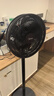 美的（Midea）【超级单品】七叶轻音立式电风扇家用柔风落地扇台式桌面小型风扇大风量节能摇头宿舍电扇 SAF30AB 实拍图