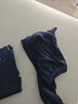 俞兆林全棉秋衣秋裤男女情侣圆领纯棉保暖内衣秋冬时尚打底棉毛衫 男深灰色 3XL (185) （建议145-165斤） 实拍图