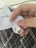babycare婴儿洗脸毛巾小方巾超柔软纯棉口水巾棉凯米冰企鹅4条装 30*30 实拍图