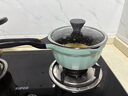 北鼎小奶锅辅食锅泡面锅煮粥锅婴儿不粘锅热奶煮蛋雪平锅20cm浅杉绿 实拍图