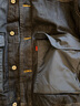 Levi's李维斯情侣同款美式复古防寒保暖户外立领羽绒服牛仔外套 蓝色 XL 晒单实拍图