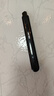 得力（deli）小号特氟龙刀刃美工刀壁纸刀裁纸刀 防粘防黏不易粘胶 办公用品 尾部自带折刀器 黑色 TD301 实拍图