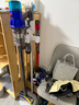 戴森（DYSON）【国家补贴15%】V12 Detect Slim Fluffy轻量高端吸尘器 光学探测微尘 140AW强劲吸力 除螨 蓝色 实拍图