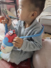 杯具熊（BEDDYBEAR）儿童保温杯吸管水杯手柄背带两用学饮杯幼儿园学生杯子400ml乐迪 实拍图