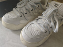 FILA 斐乐官方女鞋ROSETTA摩登板鞋春新款斑斓鞋运动鞋休闲鞋 白中白/南极灰-BA 37.5 实拍图