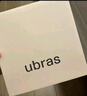 ubras虞书欣同款钻石纱夹心软支撑花瓣杯文胸内衣女胸罩 背心-丝绒红 S 实拍图