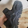 斐乐（FILA）FUSION斐乐潮牌女鞋运动凉鞋新款休闲运动鞋硬糖凉鞋 黑-BK 38.5 实拍图
