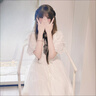 韩菲奴日系甜美lolita洛丽塔斗篷连衣裙夏季小个子白色蕾丝长裙子系 白色连衣裙+领结 S 165 实拍图