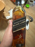 尊尼获加（JOHNNIE WALKER）洋酒 12年黑方黑牌700ml 苏格兰调和型威士忌无盒 实拍图