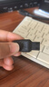 闪迪（SanDisk）128GB USB3.2 U盘 CZ550黑色 安全加密 数据恢复 学习办公电脑车载 小巧便携 高速大容量优盘 实拍图