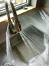 恒洁厨房水槽大单槽不锈钢大容量洗菜盆一体盆水池盆洗碗池台下盆911 【不锈钢单槽】70*43+抽拉龙头 实拍图